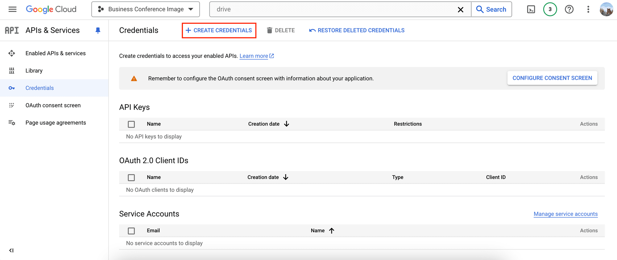 Google Cloud console - create credentials.png
