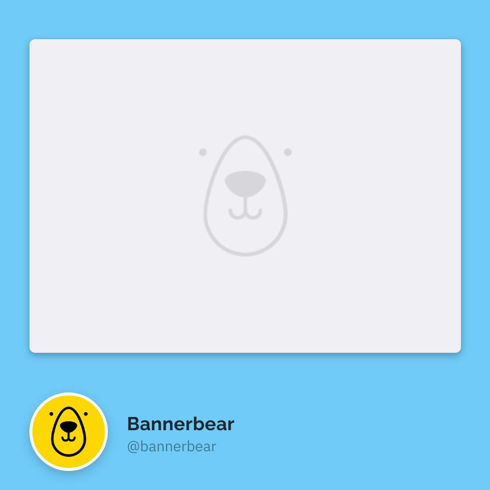 Bannerbear Branded Shareable Code Snippet template